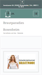 Mobile Screenshot of brautparadies.info
